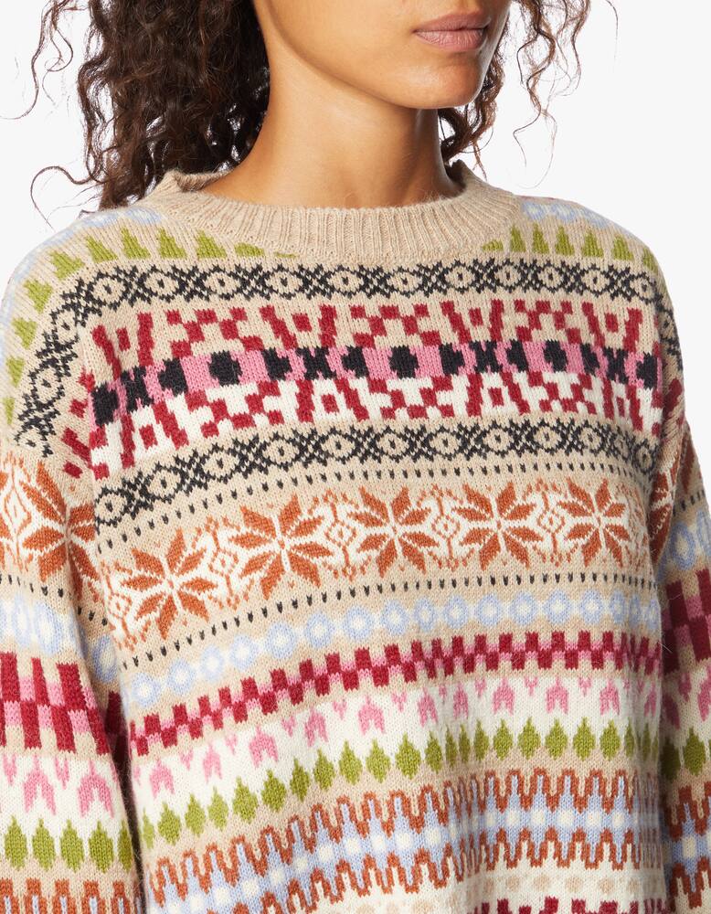 rinascente Weekend Max Mara Maglione norvegese in misto alpaca Salve