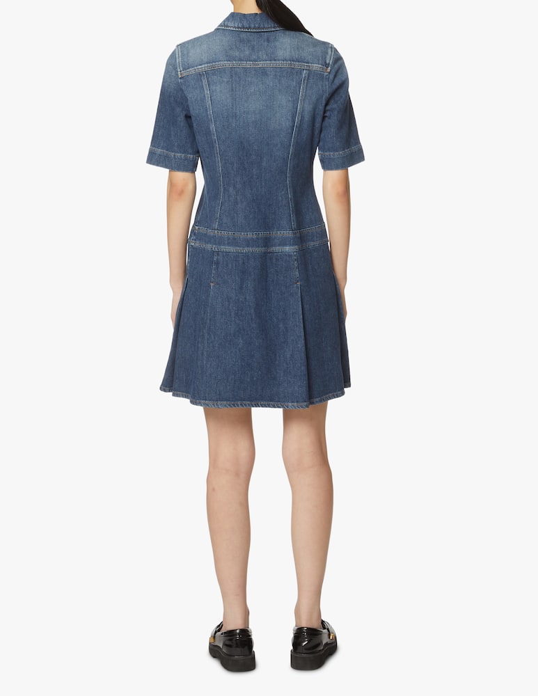 rinascente Sportmax Vestito corto di jeans Olimpo - blu