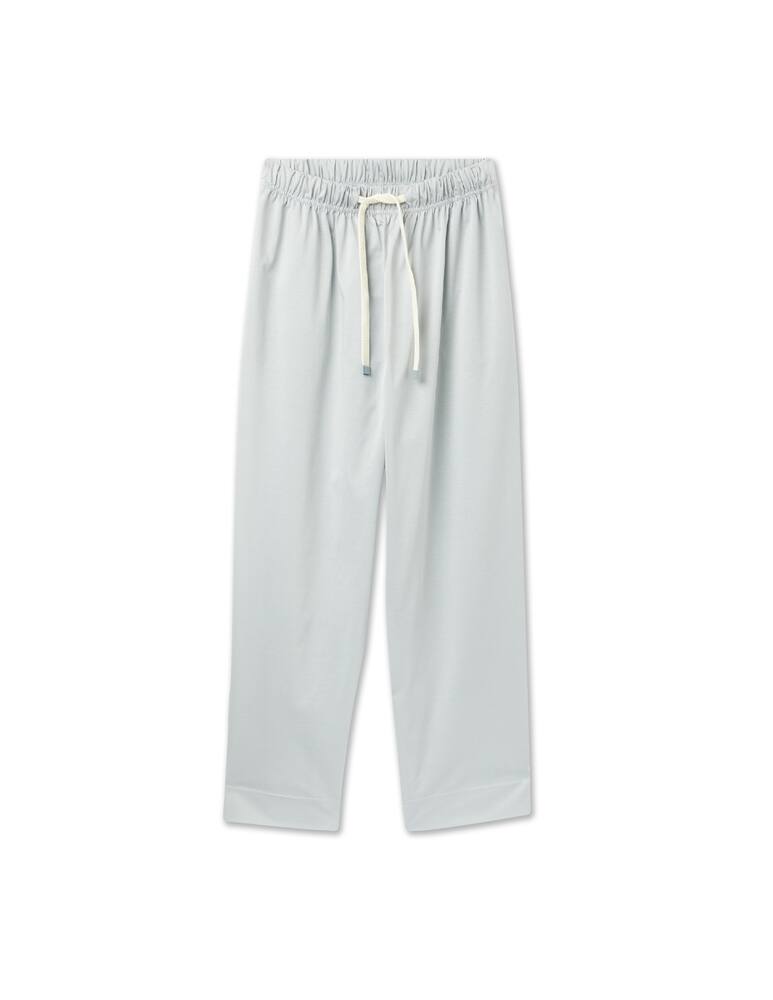 rinascente MM Baltico cotton trousers - light blue Max Mara