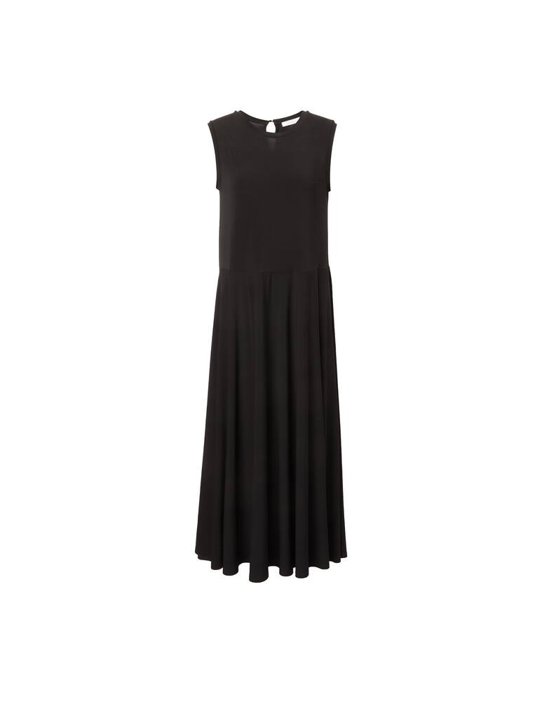 rinascente MM Agave viscose maxi dress - black Max Mara