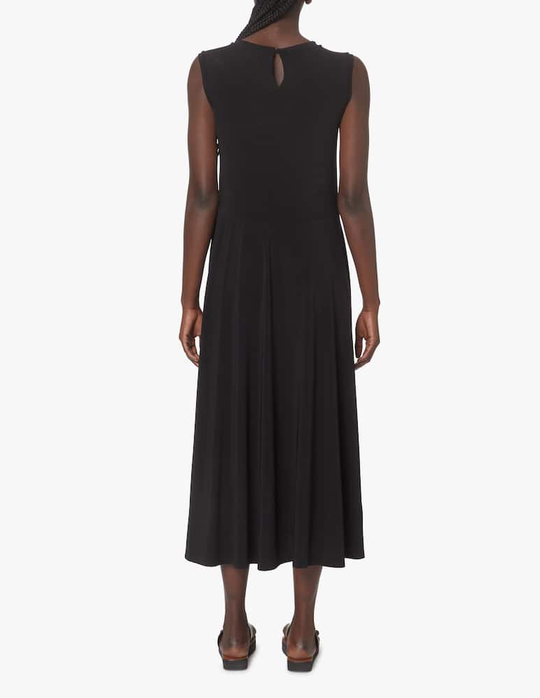 rinascente MM Agave viscose maxi dress - black Max Mara