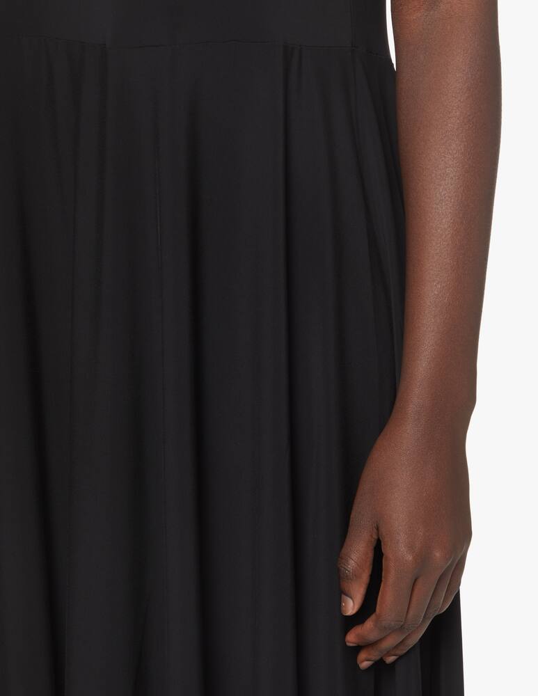 rinascente MM Agave viscose maxi dress - black Max Mara