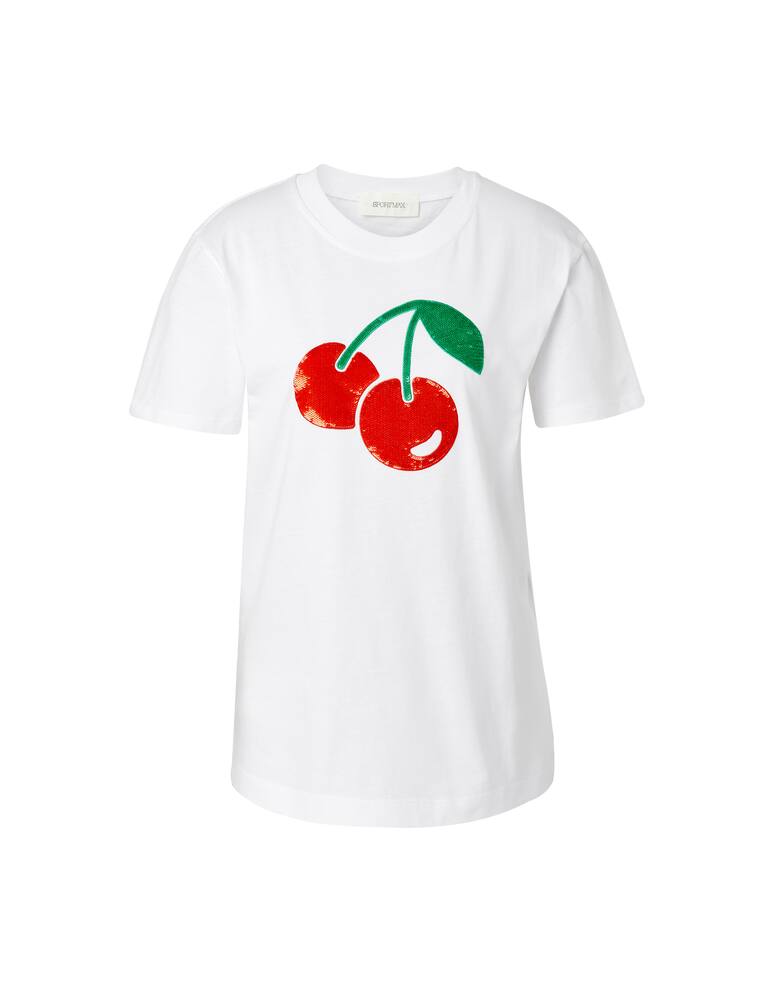 rinascente Sportmax T-shirt con ricamo Edam - bianco