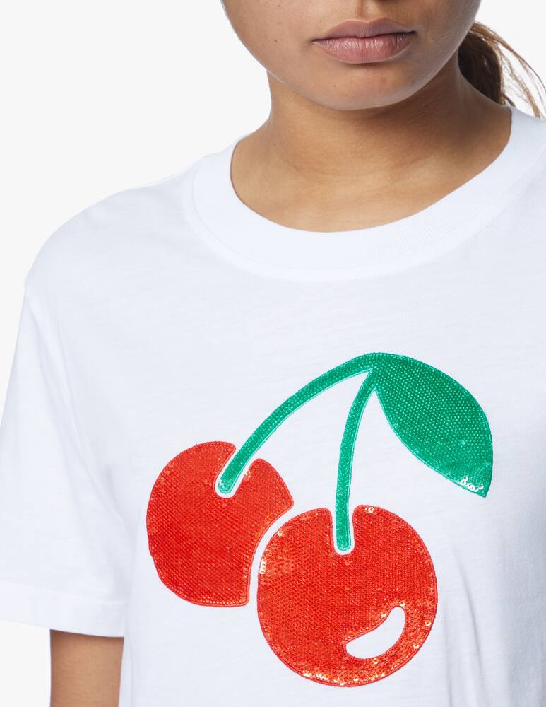 rinascente Sportmax T-shirt con ricamo Edam - bianco