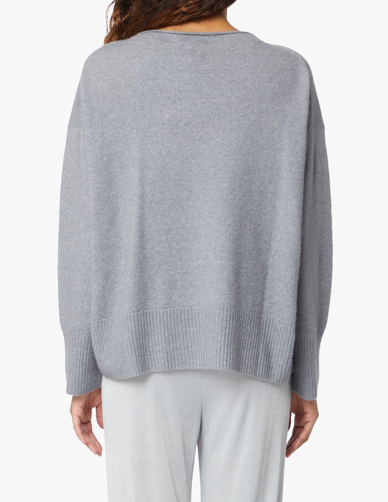 MM by MaxMara Valdai blend cashmere jumper - grey Max Mara - picture 3 MM by MaxMara Valdai blend cashmere jumper - grey Max Mara - picture 3