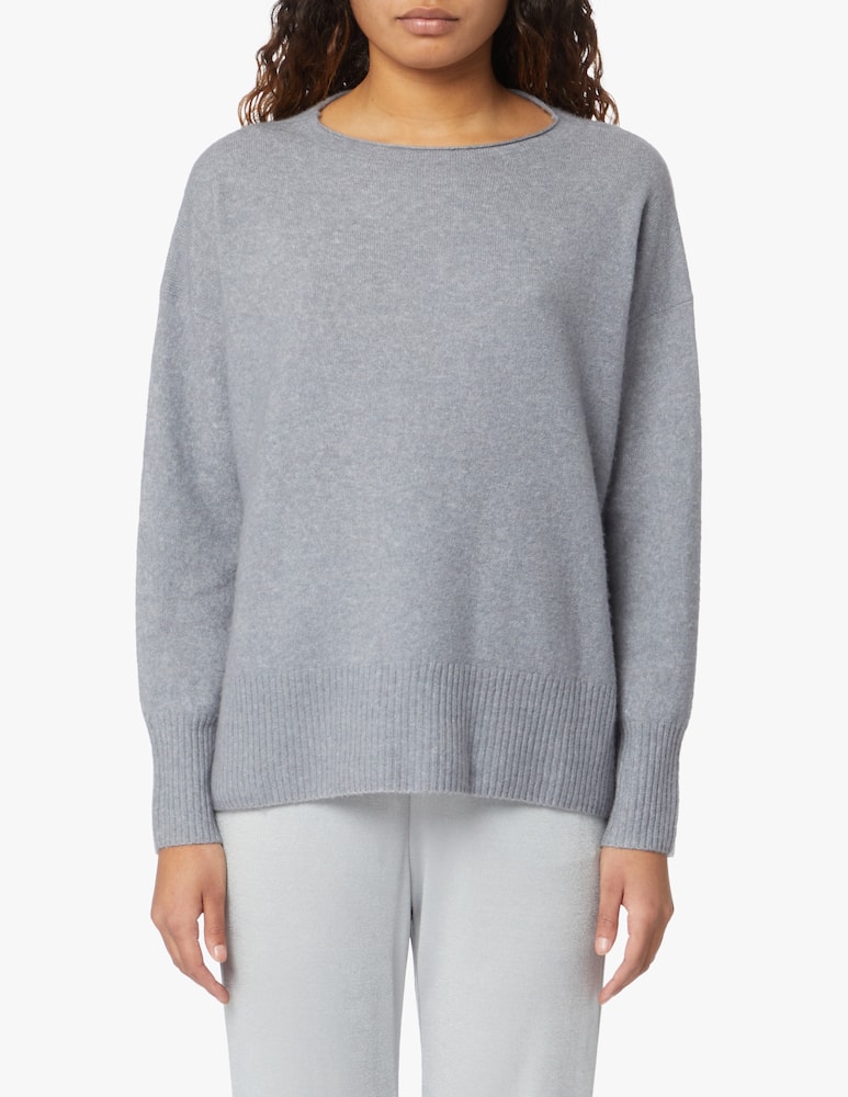 MM by MaxMara Valdai blend cashmere jumper - grey Max Mara - picture 1 MM by MaxMara Valdai blend cashmere jumper - grey Max Mara - picture 1