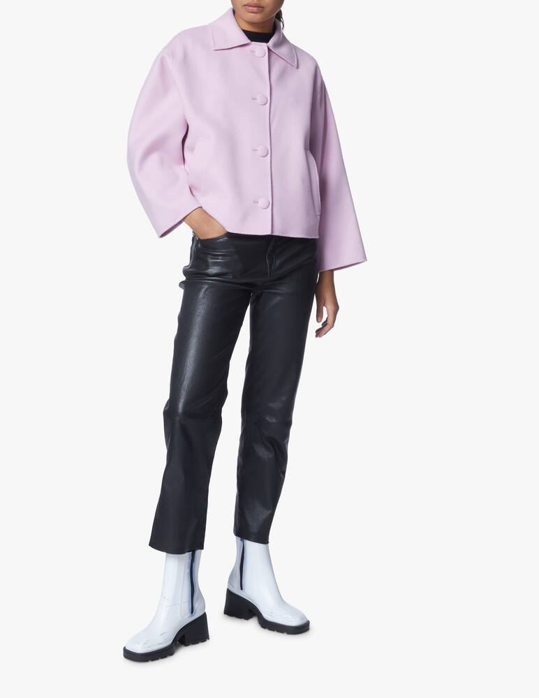 Weekend Max Mara Paolo wool overshirt - pink - picture 2 Weekend Max Mara Paolo wool overshirt - pink - picture 2