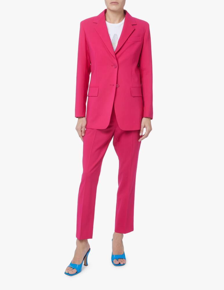 rinascente Weekend Max Mara Blazer a due bottoni in frescolana Tacito - rosa