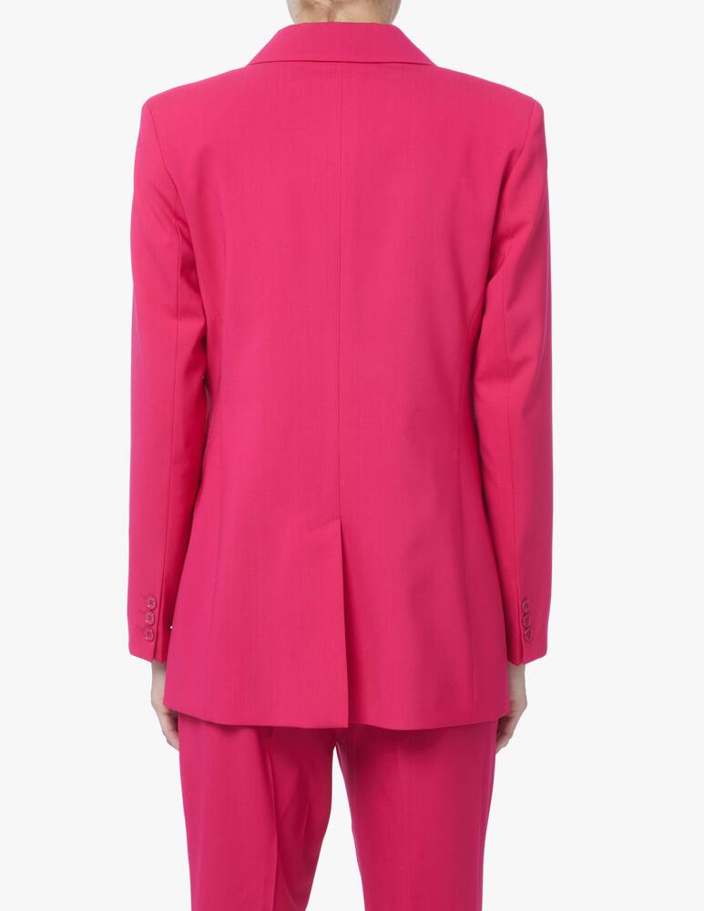 rinascente Weekend Max Mara Blazer a due bottoni in frescolana Tacito - rosa