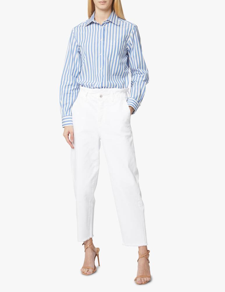 rinascente Weekend Max Mara Filippo cotton shirt - light blue