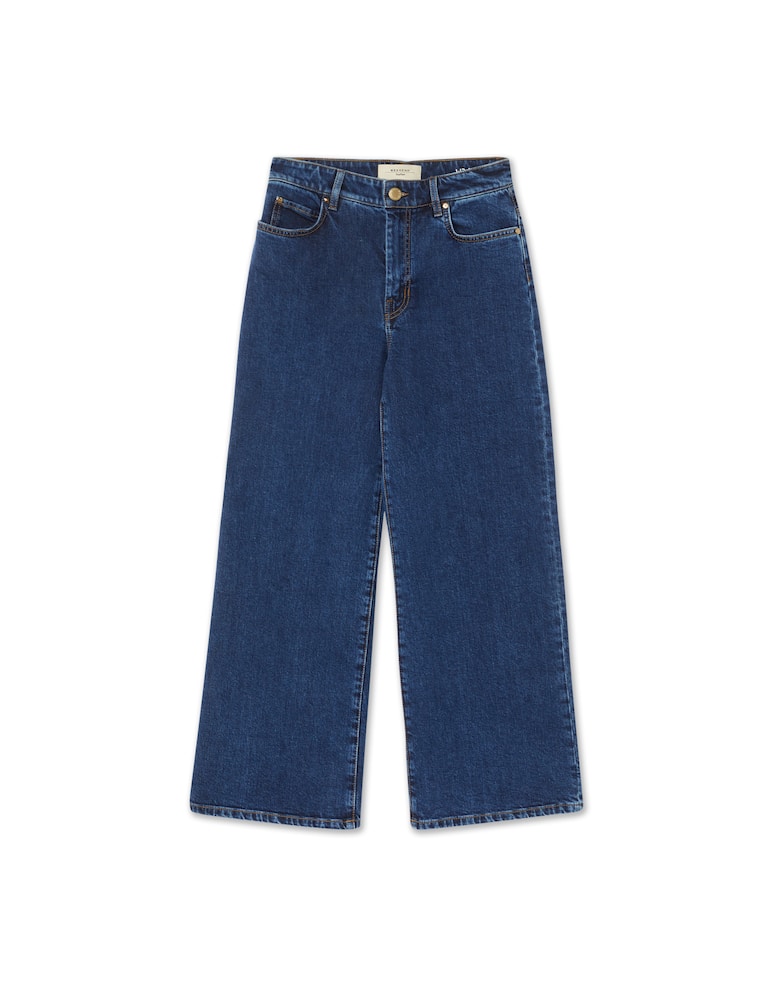 rinascente Weekend Max Mara Jeans svasati cropped Chicca - blu