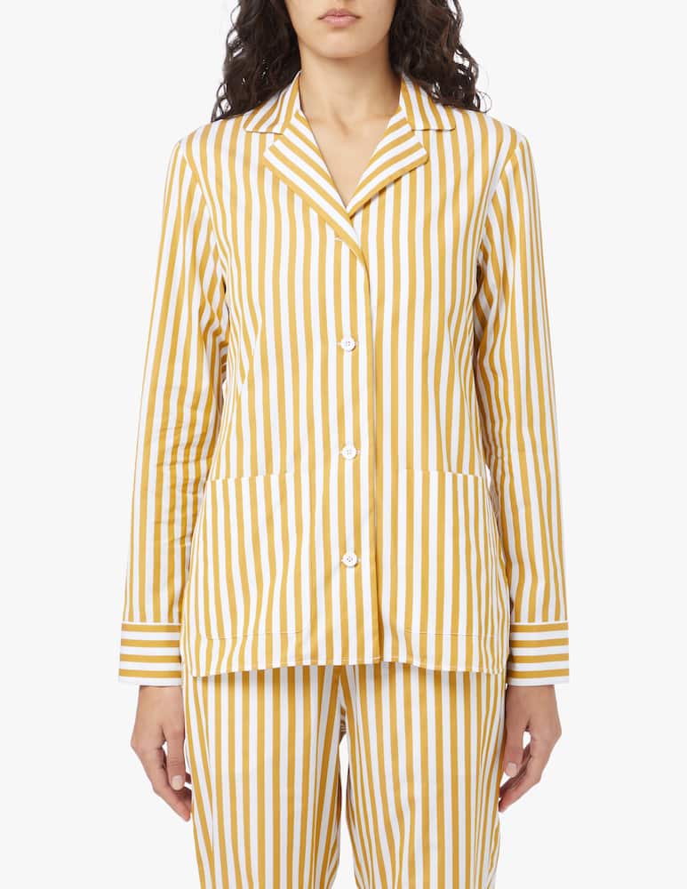 MM by MaxMara Camicia in cotone Gerald - giallo Max Mara - immagine 1 MM by MaxMara Camicia in cotone Gerald - giallo Max Mara - immagine 1