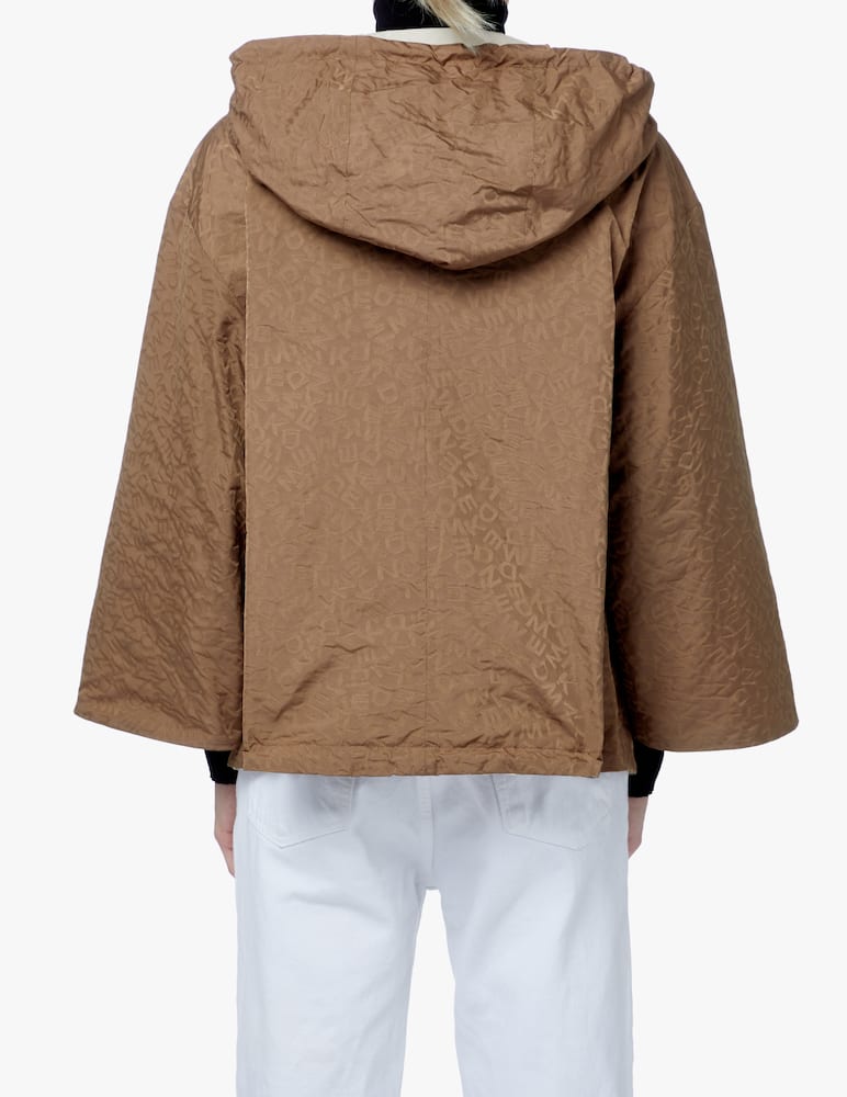 rinascente Weekend Max Mara Giaccone reversibile in taffetà antigoccia Legno - marrone