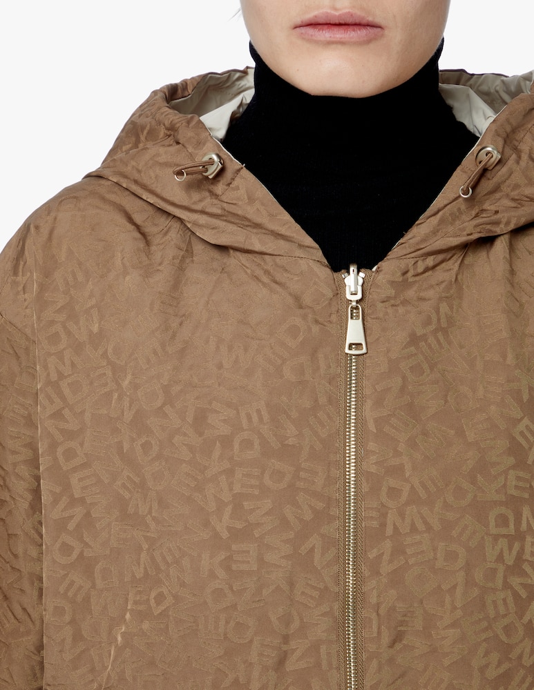 rinascente Weekend Max Mara Giaccone reversibile in taffetà antigoccia Legno - marrone