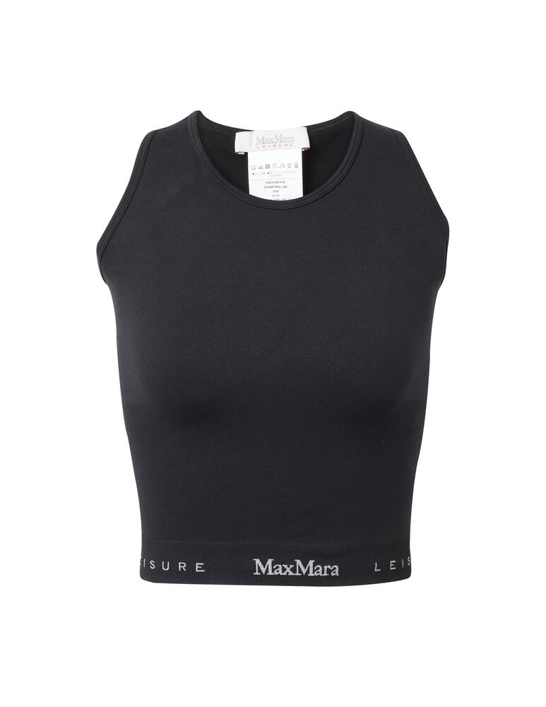 rinascente MM Top logato Alabama - nero Max Mara