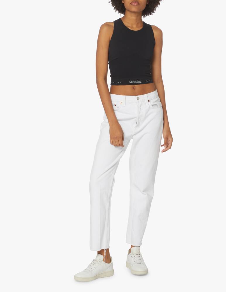 rinascente MM Top logato Alabama - nero Max Mara