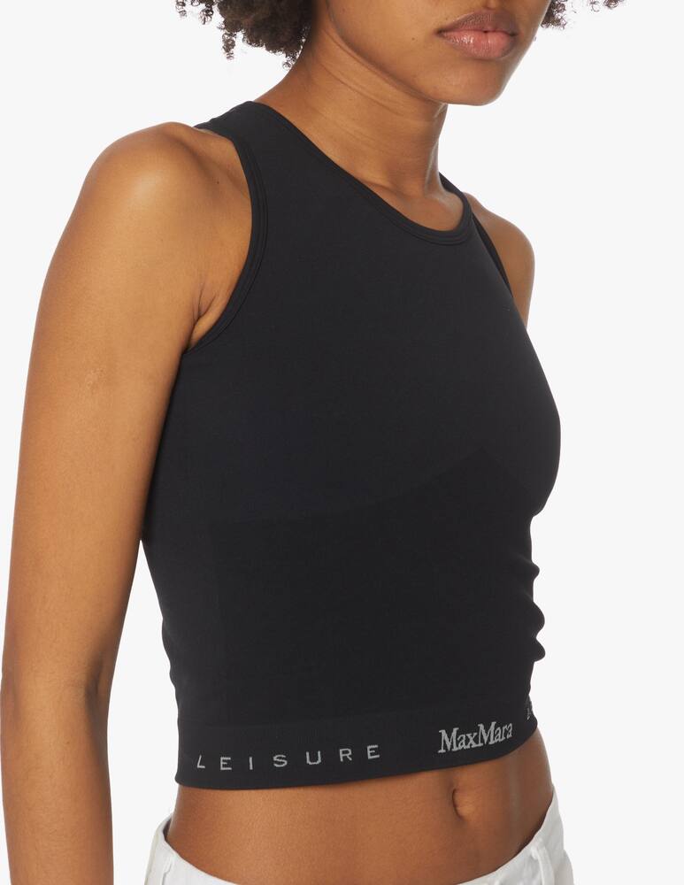 rinascente MM Top logato Alabama - nero Max Mara