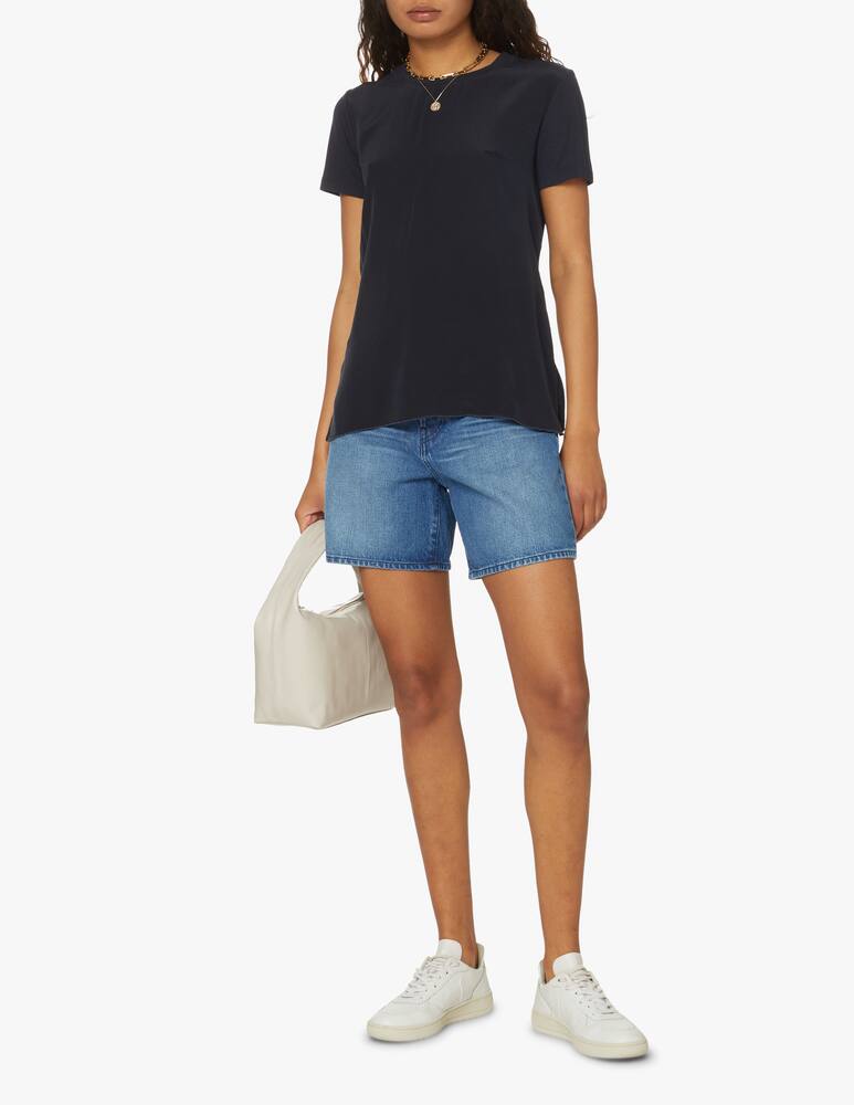 rinascente MM Gallia silk t-shirt - blue Max Mara