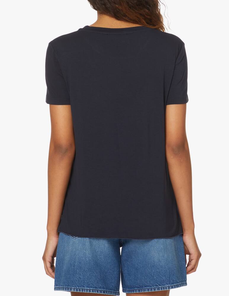 rinascente MM Gallia silk t-shirt - blue Max Mara