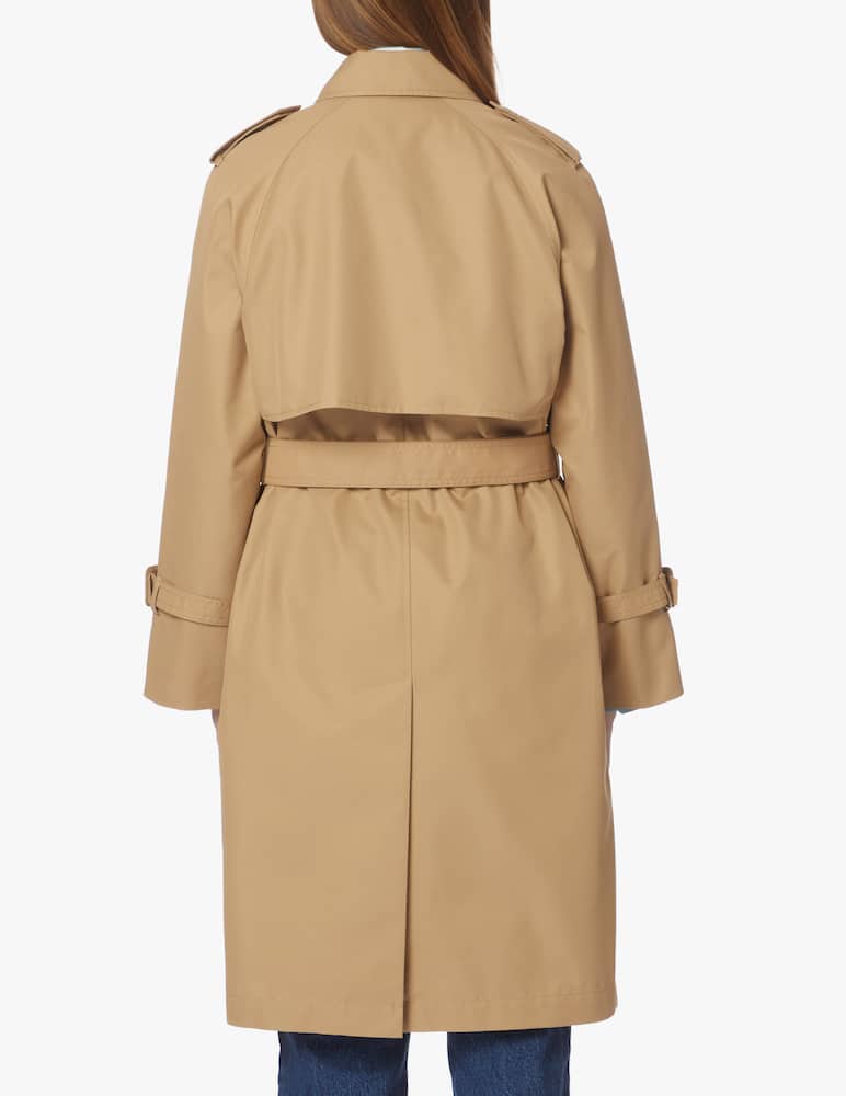 Weekend Max Mara Trench in gabardina antigoccia Olio - beige - immagine 3 Weekend Max Mara Trench in gabardina antigoccia Olio - beige - immagine 3