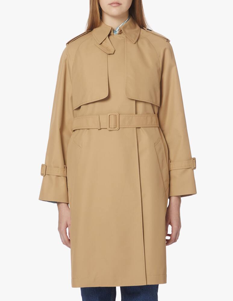 Weekend Max Mara Trench in gabardina antigoccia Olio - beige - immagine 2 Weekend Max Mara Trench in gabardina antigoccia Olio - beige - immagine 2