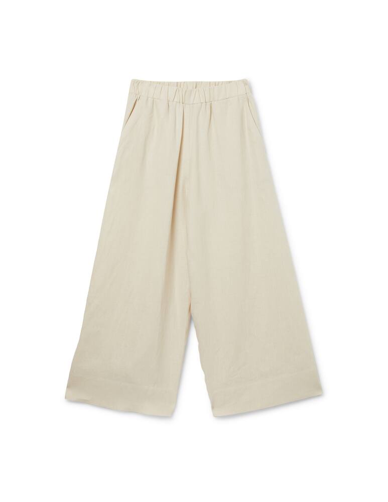 rinascente MM Pantaloni larghi in lino Moxa - beige Max Mara