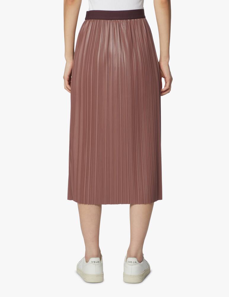 rinascente MM Gonna in jersey plissè Kabir - rosa Max Mara