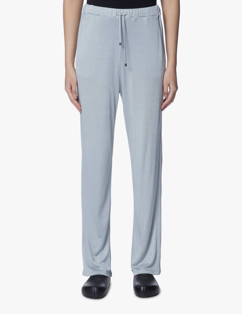 rinascente MM Rigel jersey trousers - light blue Max Mara