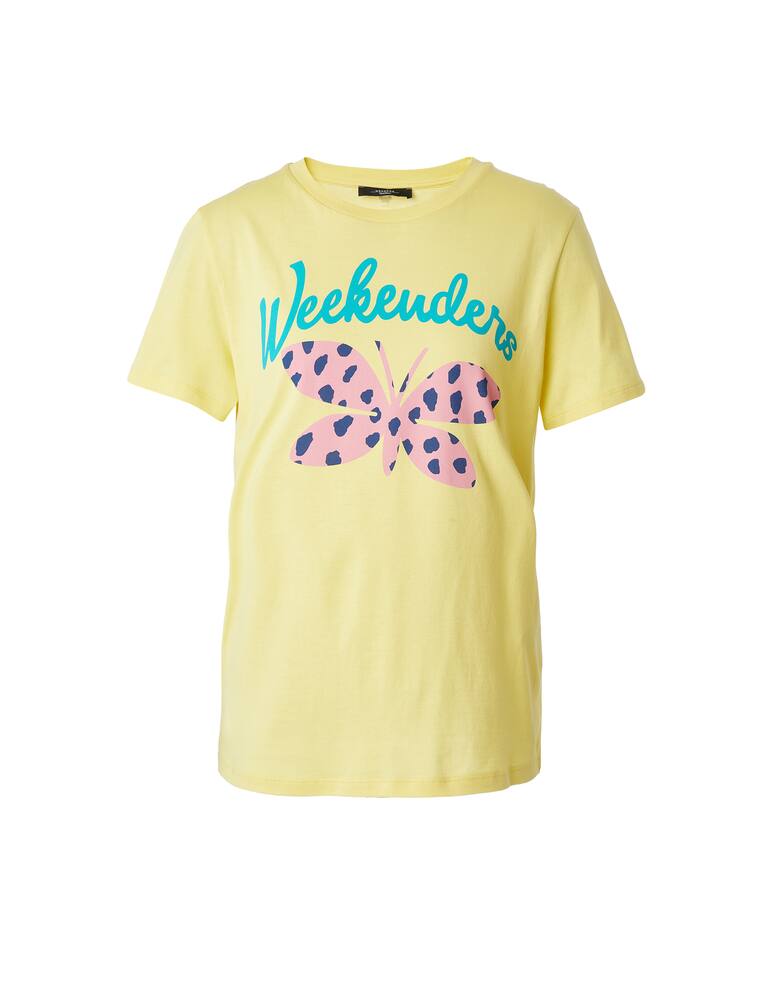 rinascente Weekend Max Mara Suvi cotton t-shirt - yellow