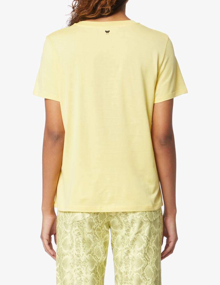 rinascente Weekend Max Mara Suvi cotton t-shirt - yellow