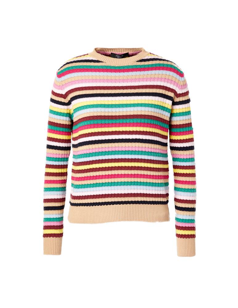 rinascente Weekend Max Mara Maglione a righe in misto cotone Egeo - multicolor
