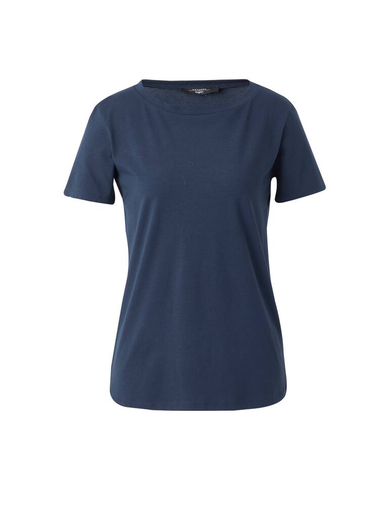 rinascente Weekend Max Mara Multib cotton basic t-shirt - blue