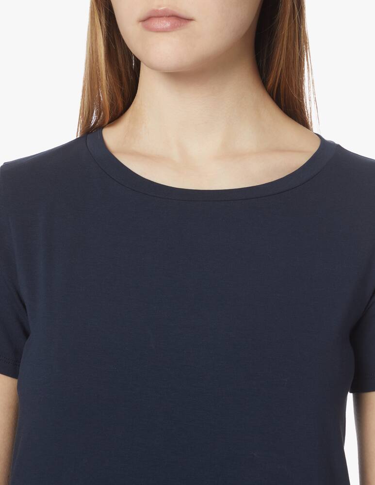 rinascente Weekend Max Mara Multib cotton basic t-shirt - blue