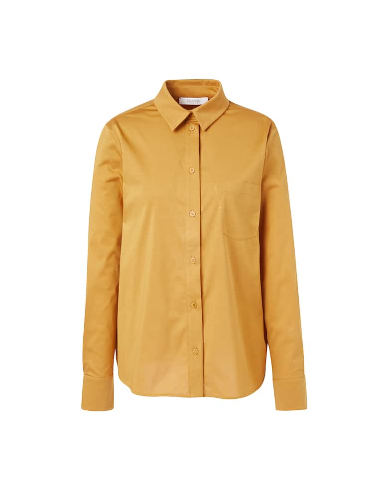 rinascente MM Edipo cotton shirt jacket - yellow Max Mara