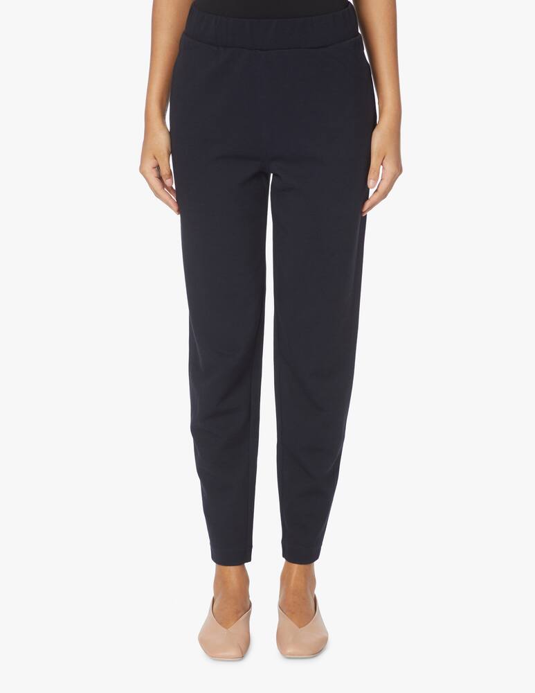 rinascente MM Pesca cotton sweatpants - blue Max Mara