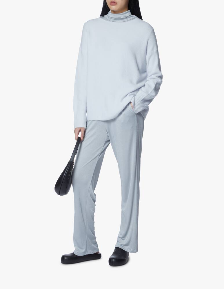 rinascente MM Valdai blend cashmere jumper - light blue Max Mara