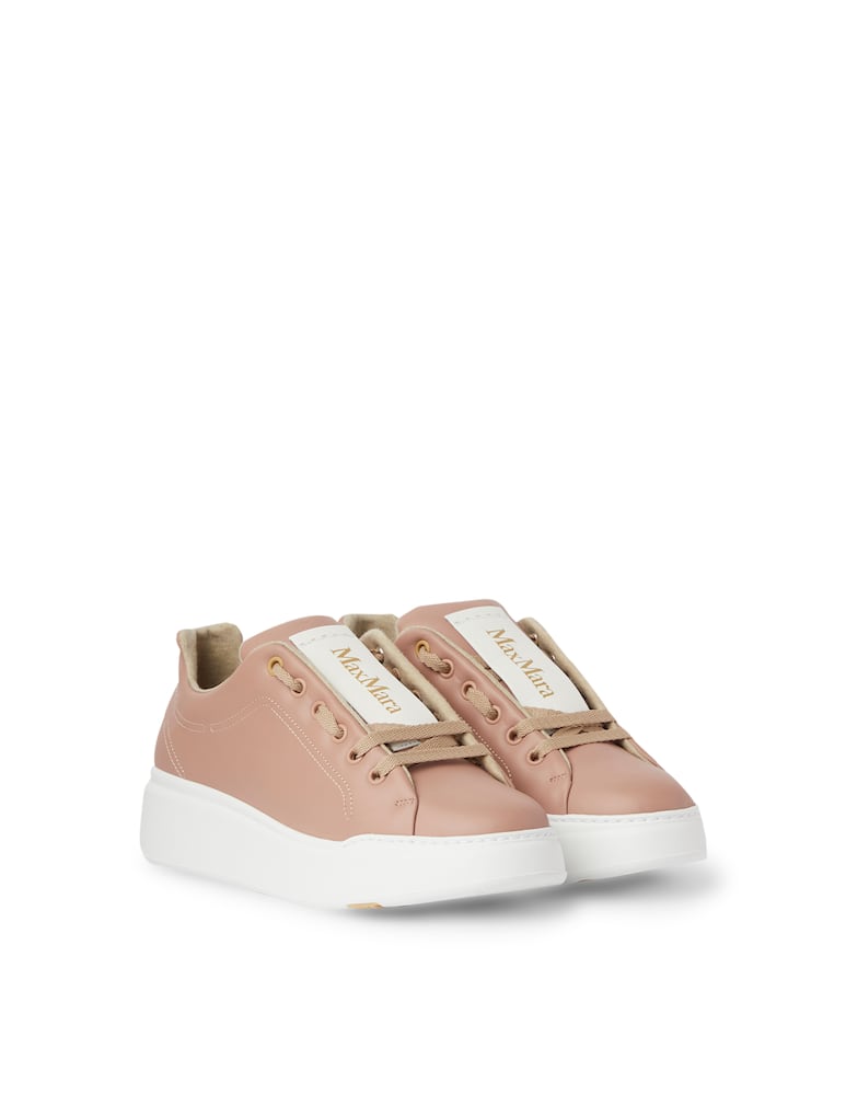 rinascente Max Mara Maxiv leather sneakers - pink