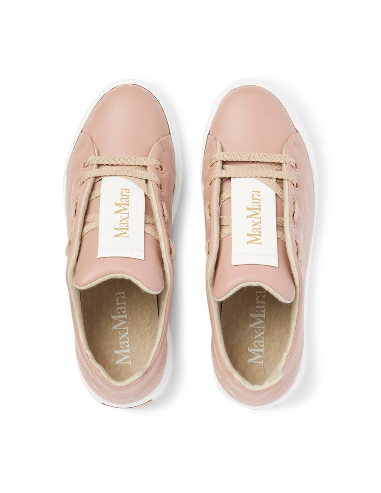 rinascente Max Mara Maxiv leather sneakers - pink