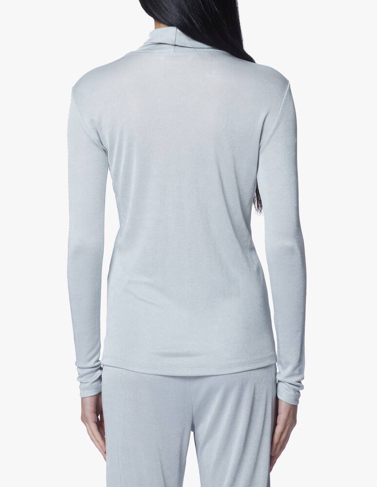 rinascente MM Fabian viscose long sleeved top - light blue Max Mara