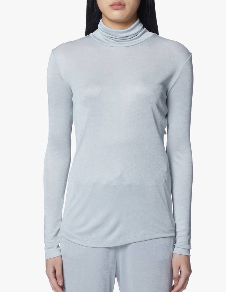 rinascente MM Fabian viscose long sleeved top - light blue Max Mara