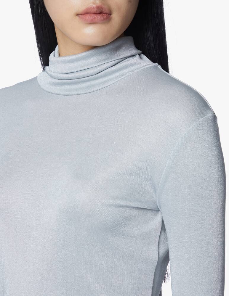 rinascente MM Fabian viscose long sleeved top - light blue Max Mara