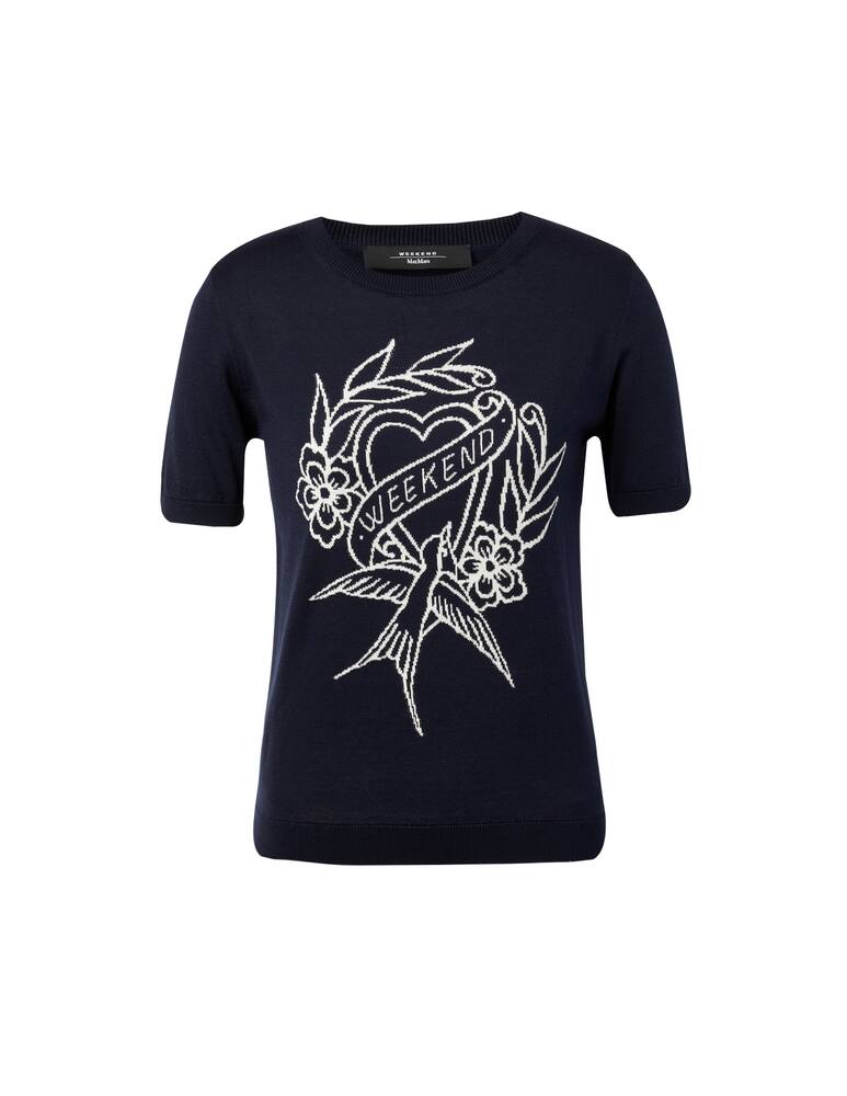 rinascente Weekend Max Mara Nambo cotton sweater - blue