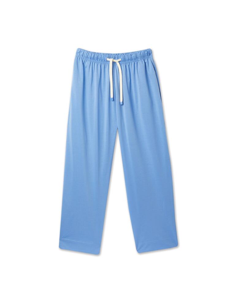rinascente MM Pantalone in cotone Baltico - azzurro Max Mara
