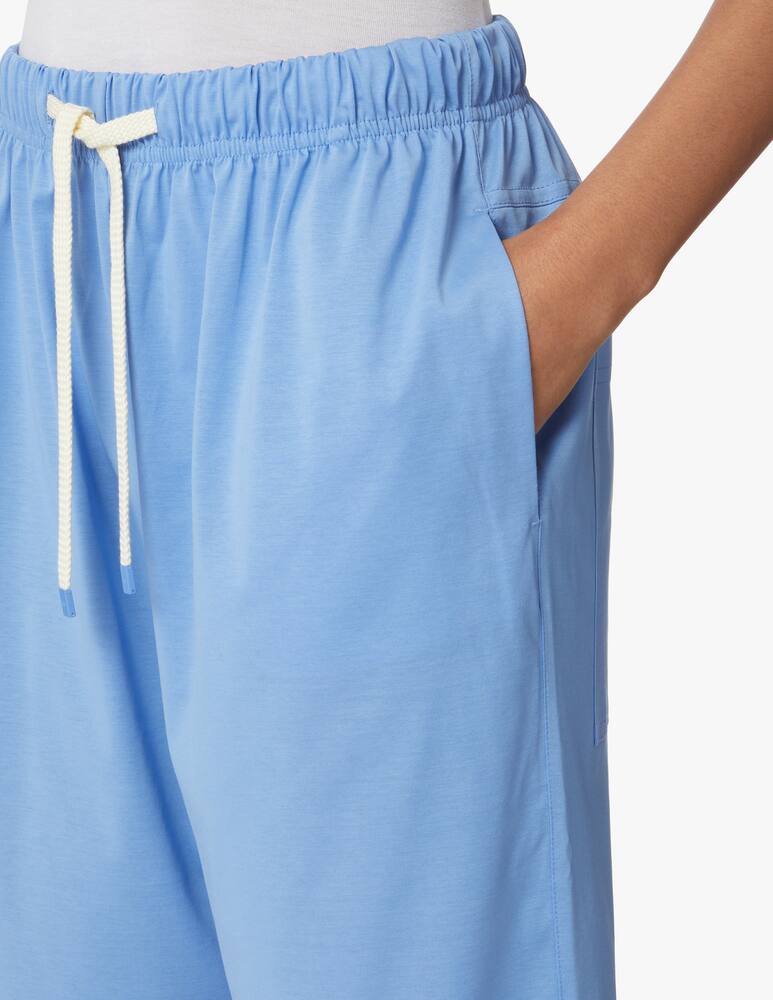 rinascente MM Pantalone in cotone Baltico - azzurro Max Mara