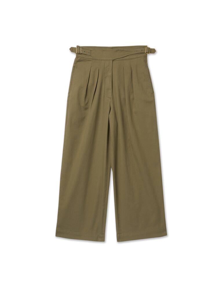 rinascente Weekend Max Mara Pantaloni a carota 2 pences Foggia - oliva