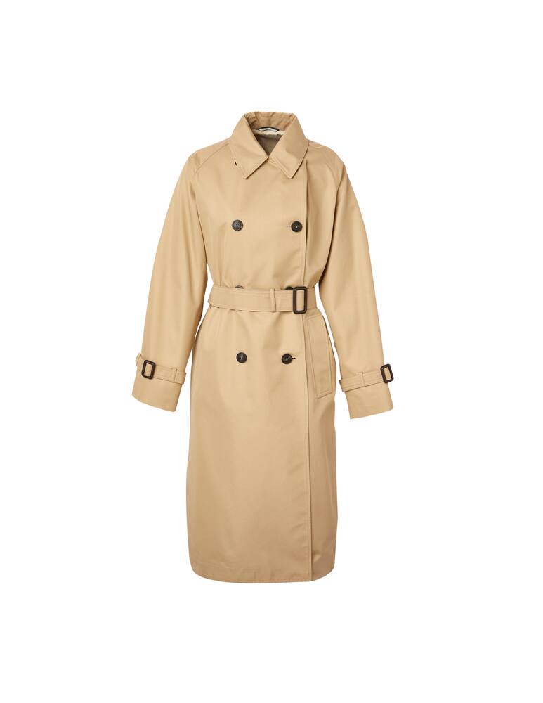Weekend Max Mara Canastra drip-proof gabardine trench coat - beige - picture 5 Weekend Max Mara Canastra drip-proof gabardine trench coat - beige - picture 5