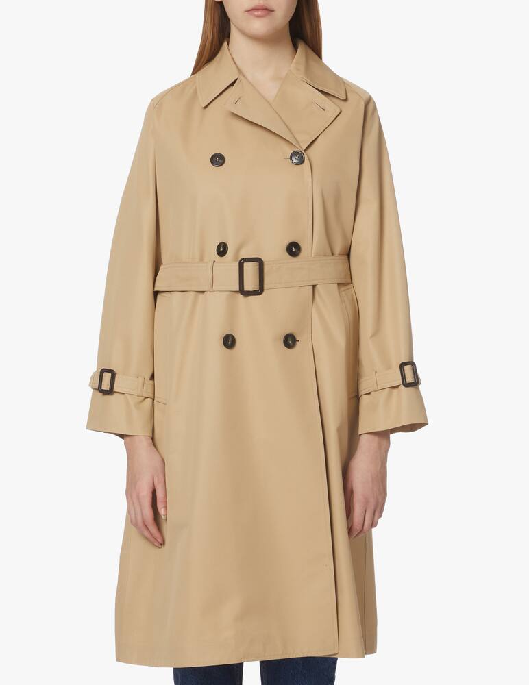 Weekend Max Mara Canastra drip-proof gabardine trench coat - beige - picture 2 Weekend Max Mara Canastra drip-proof gabardine trench coat - beige - picture 2