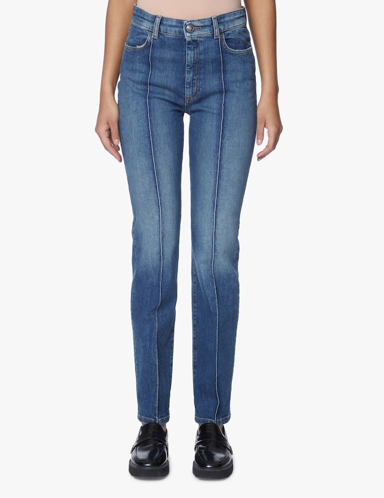 Sportmax Jeans a gamba dritta Messina - blu - immagine 2 Sportmax Jeans a gamba dritta Messina - blu - immagine 2