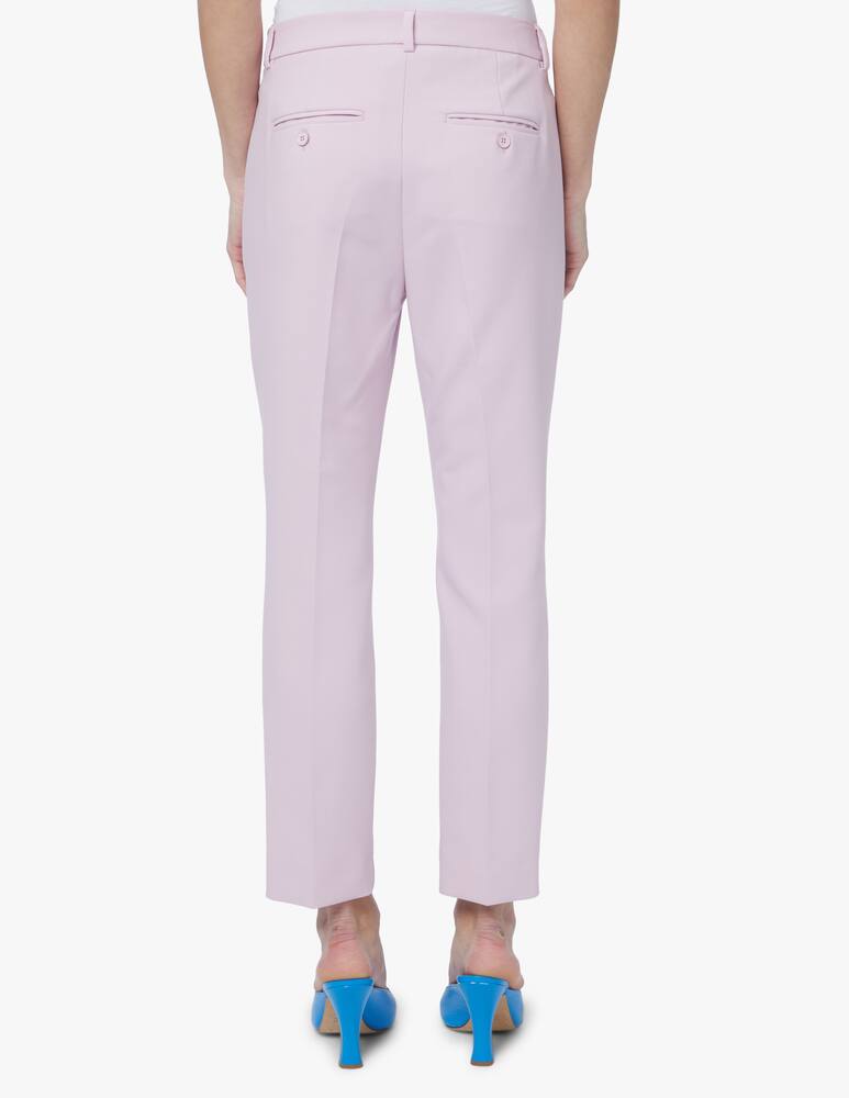 rinascente Weekend Max Mara Rana viscose slim-fit trousers - pink
