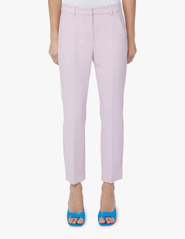 rinascente Weekend Max Mara Rana viscose slim-fit trousers - pink